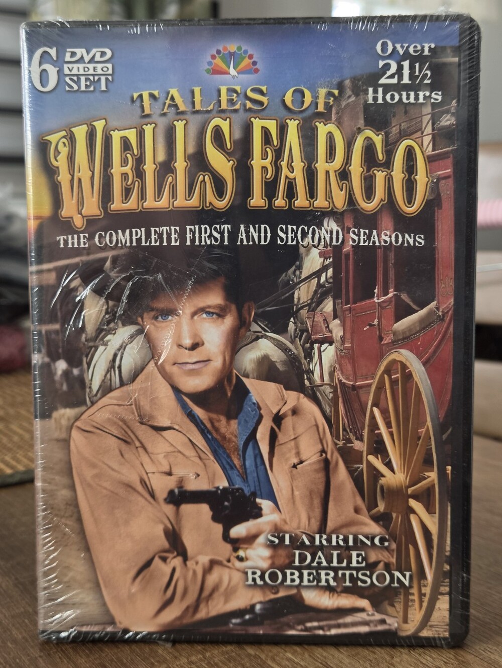 Tales of Wells Fargo Complete Seasons 1 & 2 DVD Set Sealed 6 Disc Western